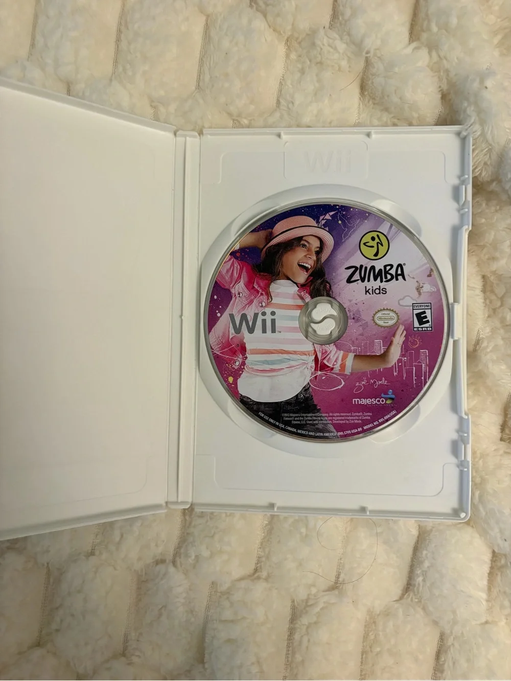 Zumba Fitness Kids Dance Game (Pink/Teal) - Wii